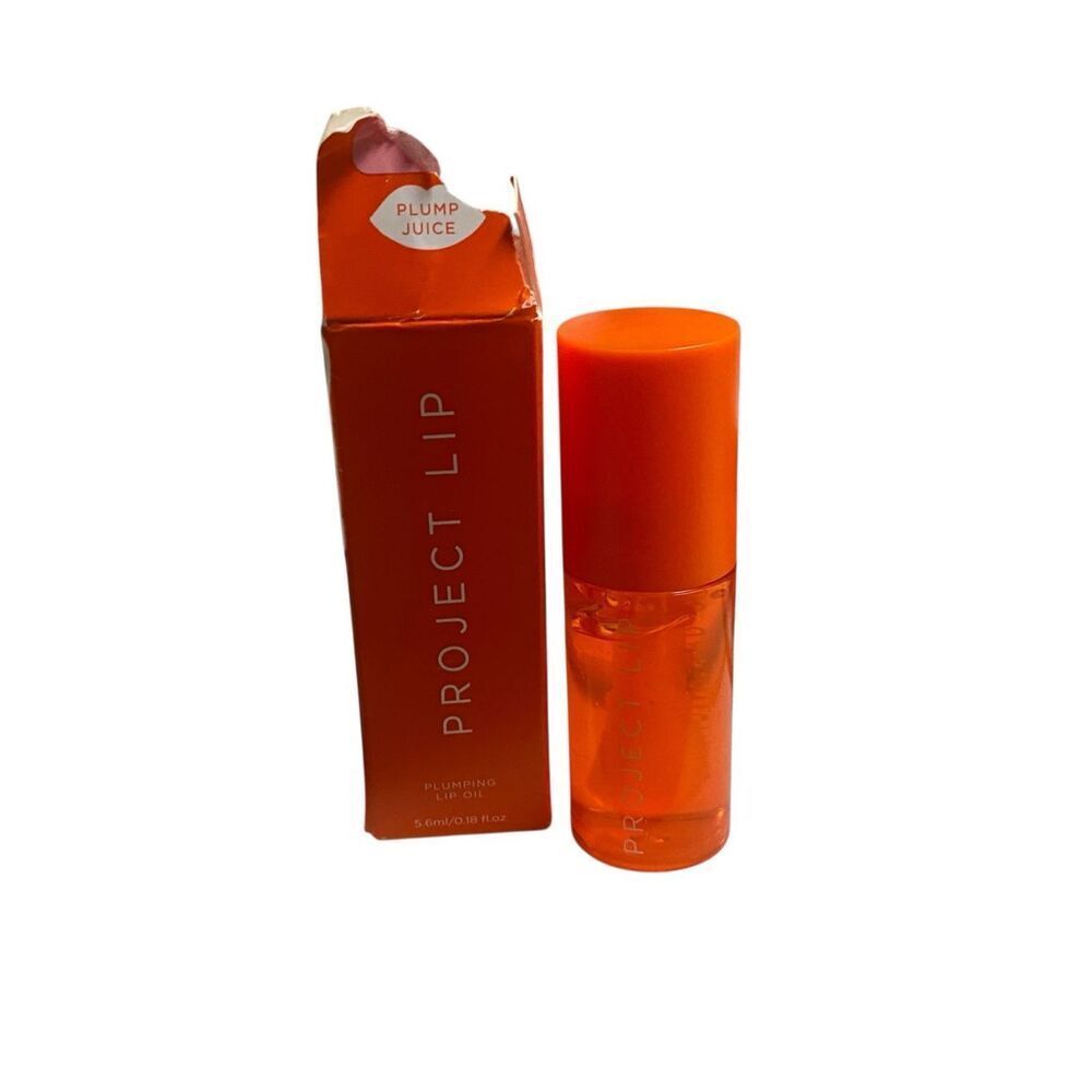 Project Lip Plumping Lip Oil Plump Juice 0.18 oz Glossy Hydrating Lip Enhancer N